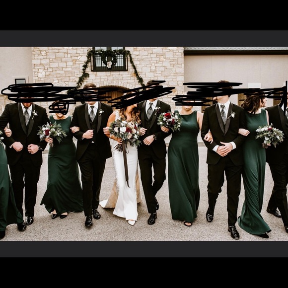 Bill Levkoff style #82955 in Emerald Green - Picture 2 of 9